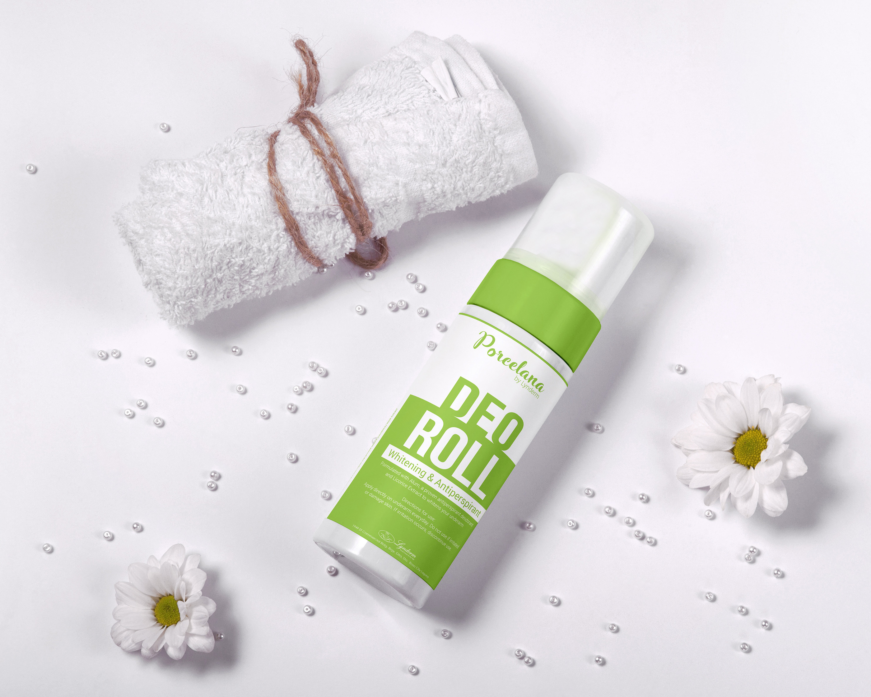 Porcelana deo roll product mockup