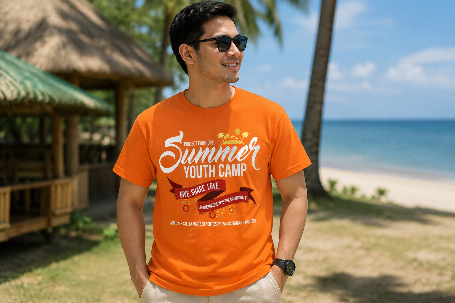 Project Fairhope Summer Youth Camp t-shirt mockup