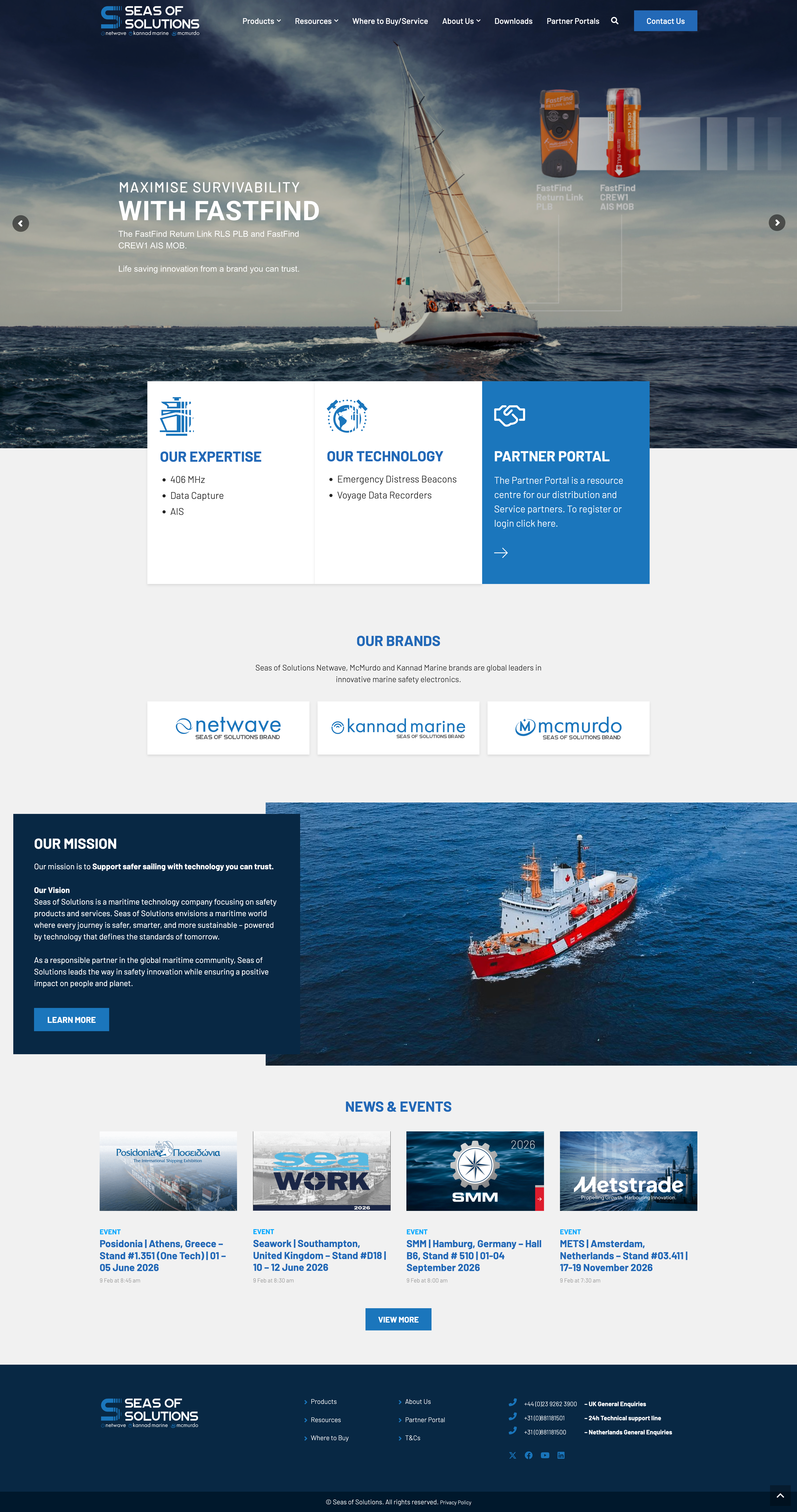 Sea of Solutions Website